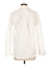 Crippen 100% Cotton Ivory Long Sleeve Blouse Size L - photo 2