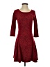 JACK Hearts Burgundy Cocktail Dress Size 2 - photo 1