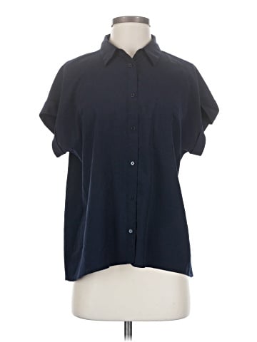 Mango Short Sleeve Blouse (view 1)