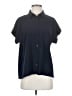 Mango 100% Polyester Black Short Sleeve Blouse Size XS - photo 1