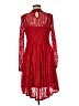 Free People Red Cocktail Dress Size M - photo 2