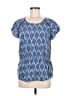 Toad & Co 100% Tencel Blue Short Sleeve Blouse Size M - photo 1