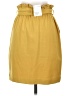 Unbranded Solid Yellow Casual Skirt Size 4 - photo 2