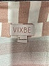 Vixbe 100% Rayon Stripes Pink 3/4 Sleeve Button-Down Shirt Size S - photo 7