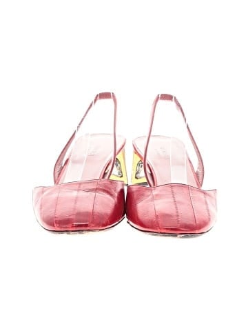 Gucci Eel Leather Slingback Swarovski Crystal Heels (view 2)