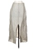 Unbranded Solid Ivory Casual Skirt Size XS - photo 2