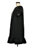 Unbranded Solid Black Casual Dress Size M - photo 5