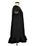 Unbranded Solid Black Casual Dress Size M - photo 4