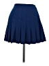 Quantum Sportswear 100% Polyester Solid Blue Casual Skirt Size 6 - photo 1