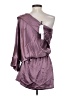 Intermix 100% Polyester Purple Cocktail Dress Size S - photo 2