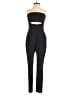 Express Solid Black Jumpsuit Size 0 - photo 1