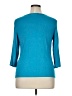 Once 1 Again Teal 3/4 Sleeve Top Size XL - photo 2