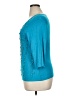 Once 1 Again Teal 3/4 Sleeve Top Size XL - photo 5