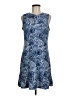 MICHAEL Michael Kors Paisley Blue Casual Dress Size M - photo 1