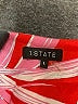 1.State 100% Rayon Tropical Red Casual Dress Size L - photo 7