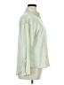 Unbranded 100% Polyester Solid Green Long Sleeve Blouse Size XL - photo 4