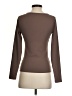 Lucky Brand Brown Long Sleeve Top Size S - photo 2