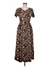 Unbranded Animal Print Brown Casual Dress Size M - photo 1