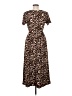 Unbranded Animal Print Brown Casual Dress Size M - photo 2