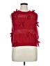 Unbranded 100% Polyester Red Sweater Vest Size XL - photo 1