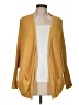 Allison Joy 100% Polyester Yellow Cardigan Size M - photo 1