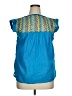 Unbranded Color Block Blue Sleeveless Blouse Size XL (estimated) - photo 1