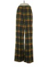 Unbranded Plaid Green Casual Pants Size XXS (estimated) - photo 1