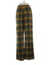 Unbranded Plaid Green Casual Pants Size XXS (estimated) - photo 2