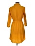 MPH Collection 100% Polyester Yellow Casual Dress Size M - photo 2
