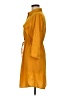 MPH Collection 100% Polyester Yellow Casual Dress Size M - photo 5
