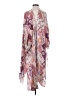 VICI 100% Rayon Purple Kimono Size S - photo 1
