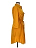 MPH Collection 100% Polyester Yellow Casual Dress Size M - photo 4