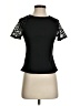 Shein Black Short Sleeve Top Size S - photo 1