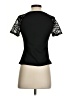 Shein Black Short Sleeve Top Size S - photo 2