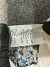 Papaya 100% Polyester Paisley Blue Shorts Size S - photo 4