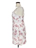SO 100% Rayon Floral White Cocktail Dress Size XL - photo 5
