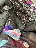 Raisins Print Purple Active Pants Size XS (estimated) - photo 4