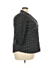 Lane Bryant Black 3/4 Sleeve Button-Down Shirt Size 22 - photo 4