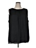 the general good 100% Polyester Black Sleeveless Blouse Size 1X - photo 1