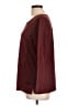 BLOOMCHIC Solid Burgundy Long Sleeve Henley Size 12 - photo 5