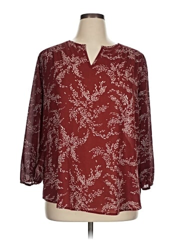 Fun2Fun 3/4 Sleeve Blouse (view 1)