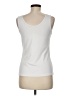 Unbranded White Sleeveless T-Shirt Size M - photo 2