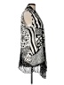 Fleur de Lis 100% Polyester Silver Kimono Size L - photo 4