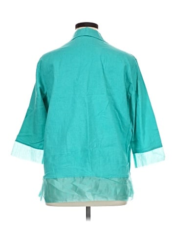 Napa Valley 3/4 Sleeve Button-Down Shirt (view 2)