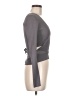 Zara Gray Long Sleeve Top Size M - photo 4