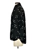 Madewell 100% Viscose Stars Black Short Sleeve Blouse Size XS - photo 5
