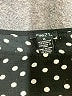 rue21 Polka Dots Black 3/4 Sleeve Blouse Size XL - photo 7