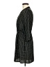 Just Fab 100% Polyester Plaid Black Casual Dress Size M - photo 5