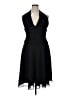 Assorted Brands 100% Polyester Solid Black Cocktail Dress Size XL - photo 1