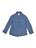 Crewcuts 100% Cotton Solid Blue Long Sleeve Button-Down Shirt Size 4 - 5 - photo 1
